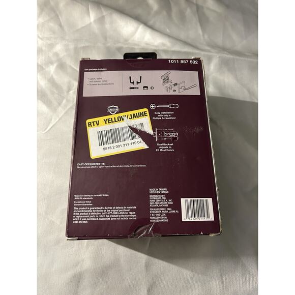 Wilshire Matte Black Hall/Closet Passage Door Lever with Rectangle Rose - Picture 4 of 4